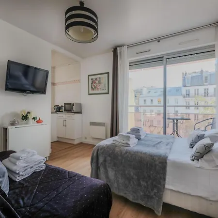 Cosy Studio- 4p - Republique בית נופש פריז